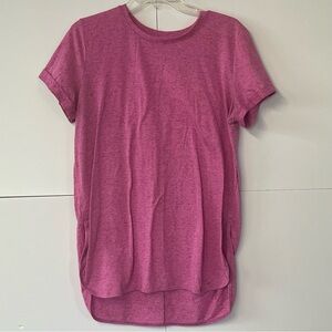 Women’s Tek Gear Dry Tek Pink Long Tee Shirt. Size Large